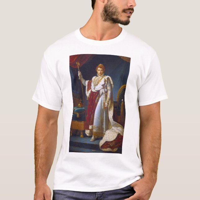 Porträtt till Napoleon Bonaparte, Francois Gérard T Shirt (Framsida)