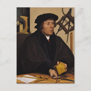 Porträtt till Nicholas Kratzer 1528 Vykort