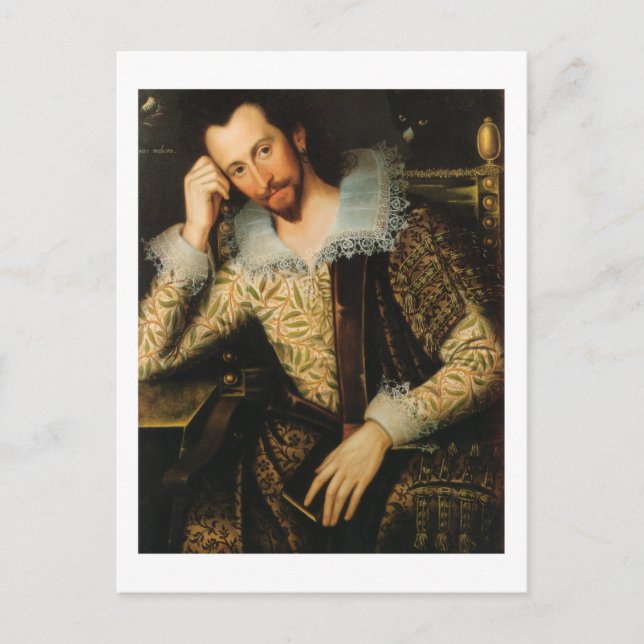 Porträtt till Peter Saltonstall Fine Art Vykort (Framsida)