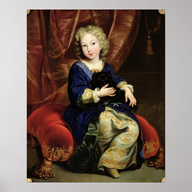 Porträtt till Philippe de Frankrike Poster (Framsidan)