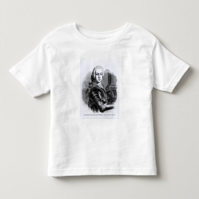 Porträtt till Prince Charles Edward Stuart T Shirt (Framsida)