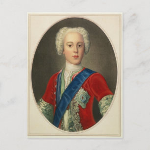 Porträtt till Prince Charles Edward Vykort