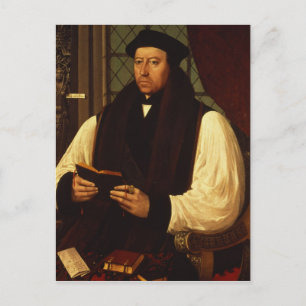Porträtt till Thomas Cranmer 1546 Vykort