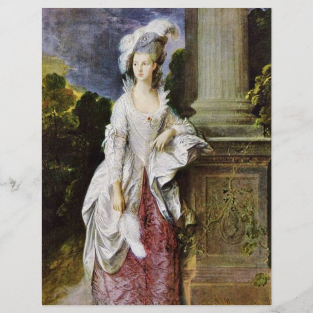 Porträtt till Thomas Graham av Thomas Gainsboro (Framsida)