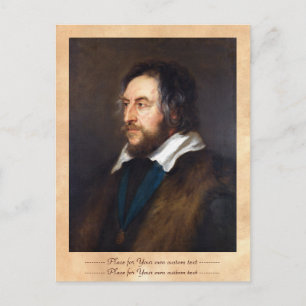 Porträtt till Thomas Howard Peter Paul Rubens Vykort
