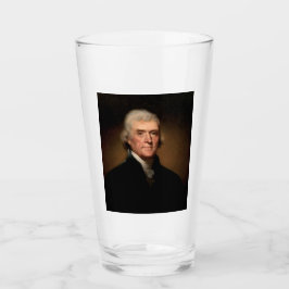 Porträtt till Thomas Jefferson (av Rembrandt Peale Glaskopp