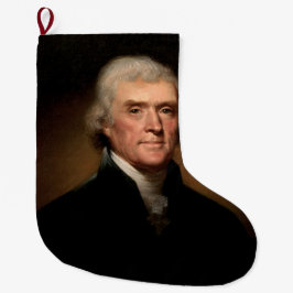 Porträtt till Thomas Jefferson (av Rembrandt Peale Stor Julstrumpa