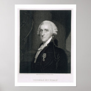 Porträtt till Thomas McKean, graverad av Thomas B. Poster
