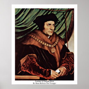 Porträtt till Thomas mer av Hans Holbein Poster