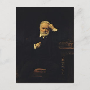 Porträtt till Victor Hugo 1879 Vykort