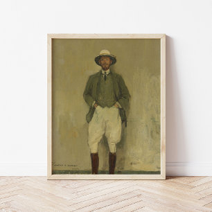 Porträtt till Walter B. Harris Herr John Lavery Poster
