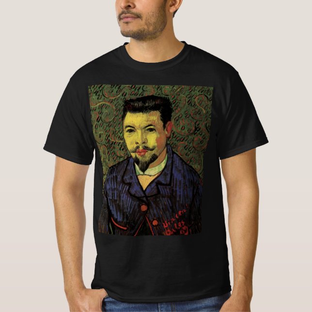 Porträtt vid Doktor Felix Rey av Vincent van Gogh T Shirt (Framsida)