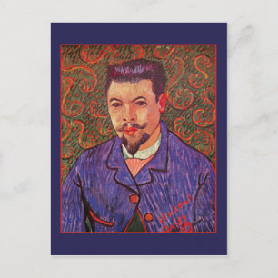 Porträtt vid Doktor Felix Rey av Vincent van Gogh Vykort
