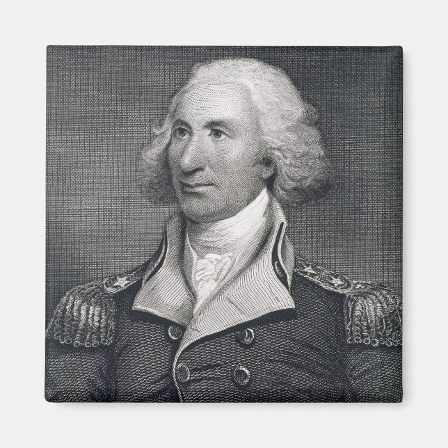 Porträtt vid generalmajor Philip Schuyler, graven Magnet (Framsidan)