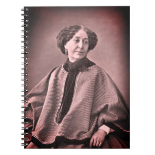 Porträtt vid George Sand av Nadar Anteckningsbok