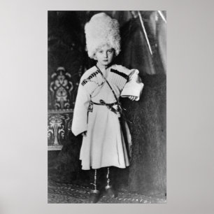 Porträtt vid Grand Duke Nicholas Mikhailovich Poster