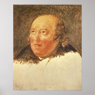 Porträtt vid Michel Gerard Poster