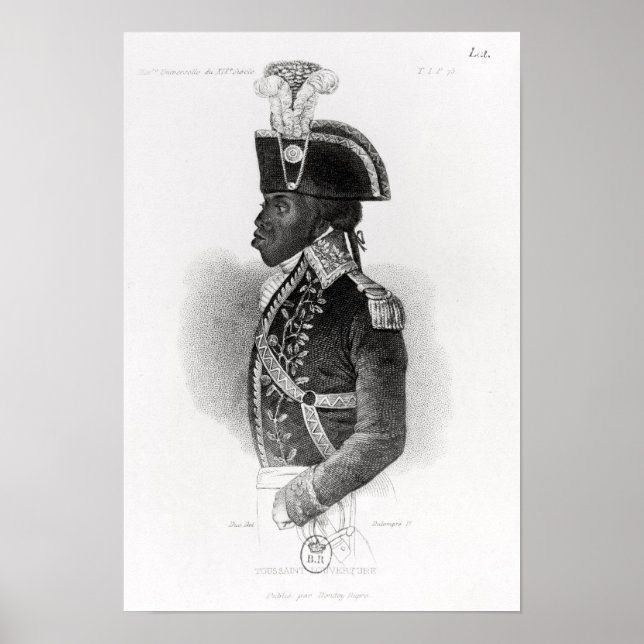 Porträtt vid Toussaint L'Ouverture Poster (Framsidan)