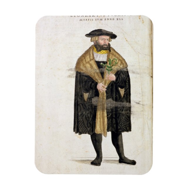 Porträtt vid upphovsmannens ålder 41 år, från "De  Magnet (Vertikal)