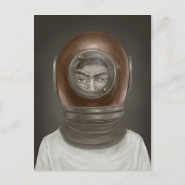 porträtt vykort (Framsida)