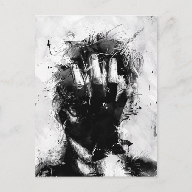 porträtt vykort (Framsida)