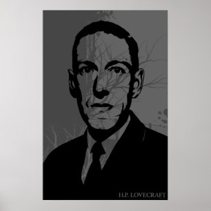 Porträttaffisch för HP Lovecraft Poster