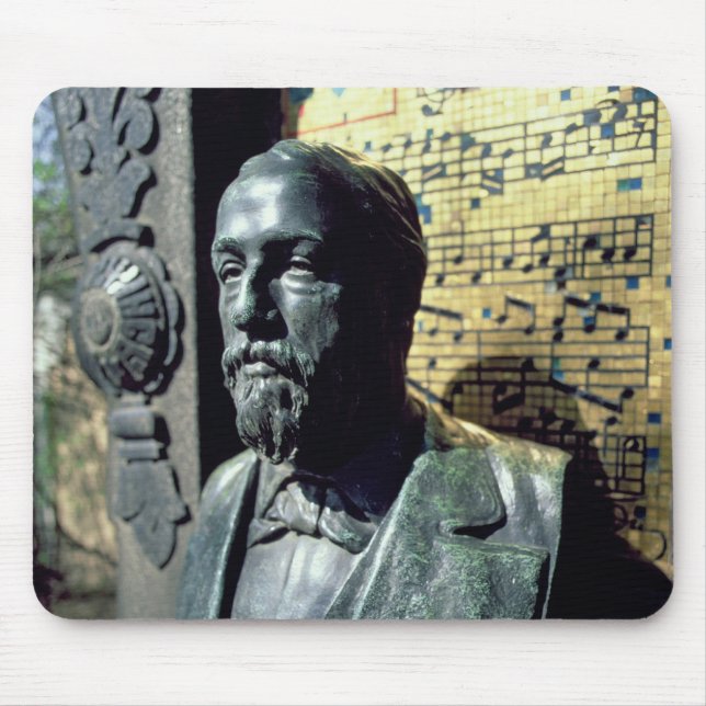Porträttbyst av Alexander Borodin Musmatta (Framsidan)