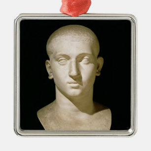 Porträttbyst av kejsaren Severus Alexander Julgransprydnad Metall