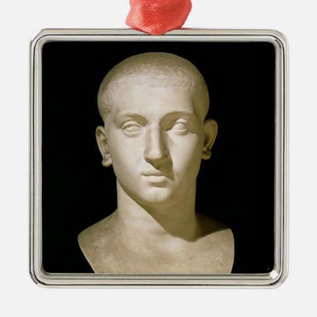 Porträttbyst av kejsaren Severus Alexander Julgransprydnad Metall (Framsidan)