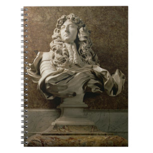 Porträttbyst av Louis XIV (1638-1715), 1665, Anteckningsbok