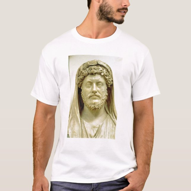Porträttbyst av Marcus Aurelius Tee (Framsida)