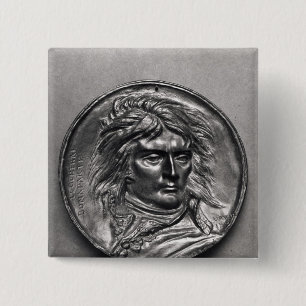 Porträttmedaljong av General Bonaparte c.1830 Knapp