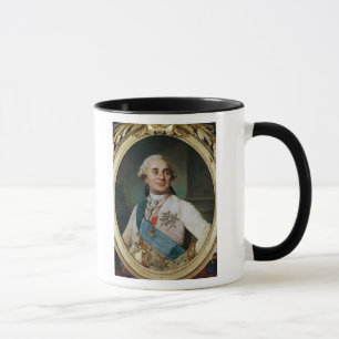 Porträttmedaljong av Louis XVI 1775 Mugg