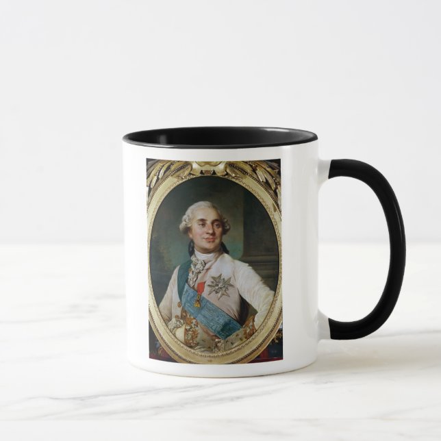 Porträttmedaljong av Louis XVI 1775 Mugg (Höger)