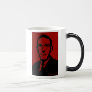 Porträttmugg för HP Lovecraft Magisk Mugg