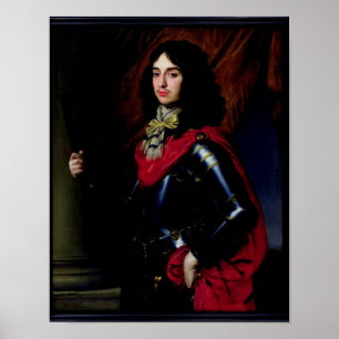 PorträttPrince Edward av Palatinate i pansar Poster