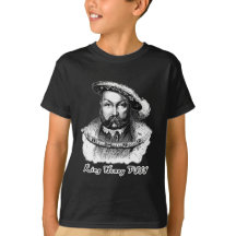 PorträttTshirts för kung Henry VIII, tote bags