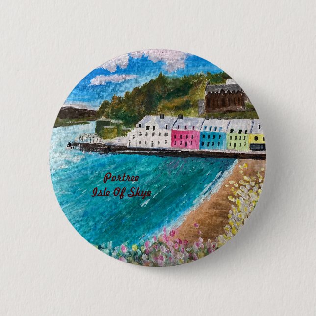 Portree Isle of Skye Scotland    Knapp (Framsida)