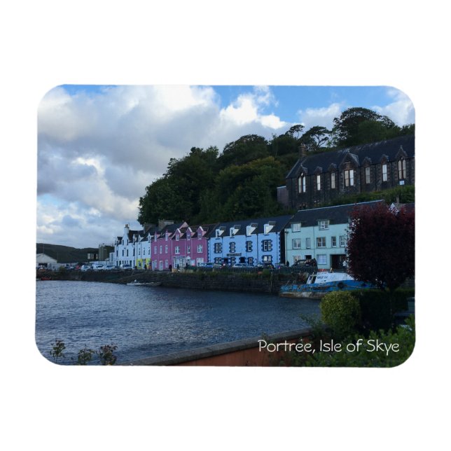 Portree Skye Magnet (Horisontell)