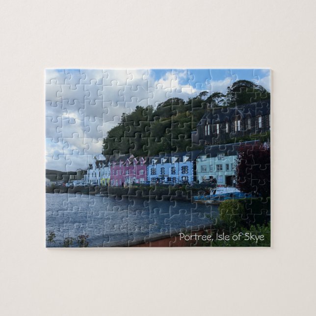 Portree Skye Puzzle Pussel (Horisontell)