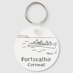 Portscatho Gig Roddare nyckelring