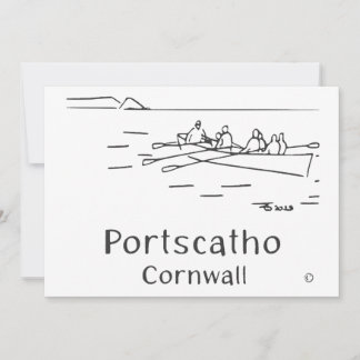 Portscatho Gig-roddarkort Tack Kort