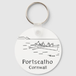 Portscatho Gig Rowers keyring Nyckelring