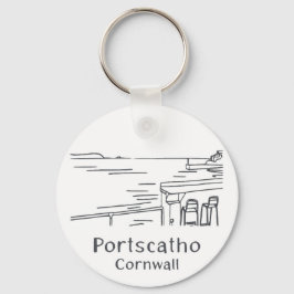 Portscatho Harbour Keyring Nyckelring
