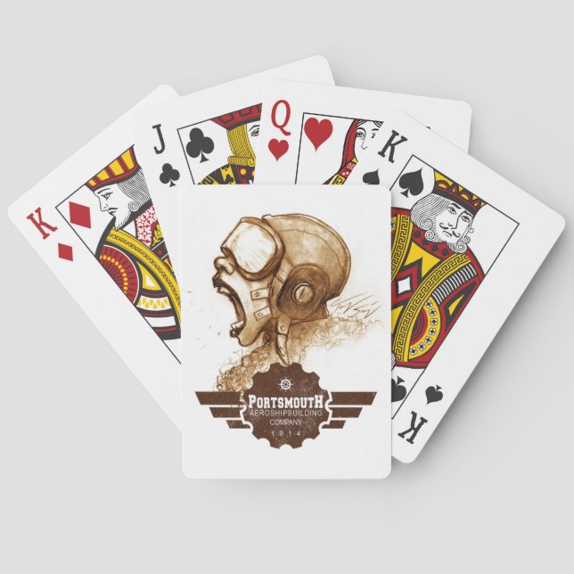 Portsmouth Aero Classic-spelkort Casinokort (Baksidan)