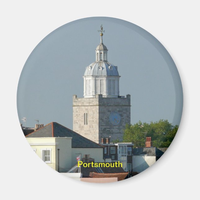 Portsmouth - England Magnet (Framsidan)