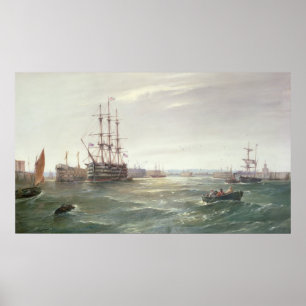 Portsmouth hamn poster