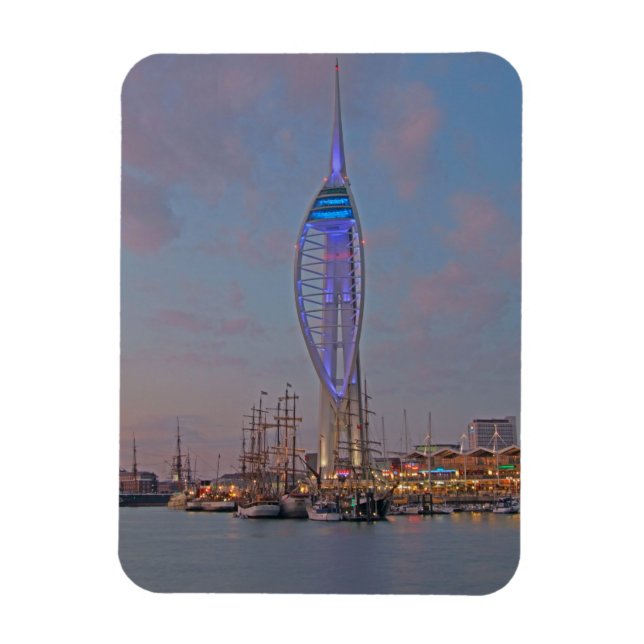 Portsmouth, Hampshire, England Magnet (Vertikal)
