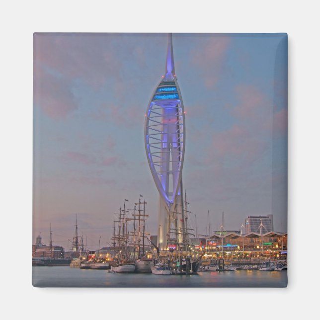 Portsmouth, Hampshire, England Magnet (Framsidan)