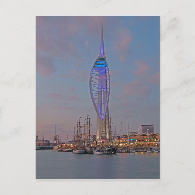 Portsmouth, Hampshire, England Vykort (Framsida)